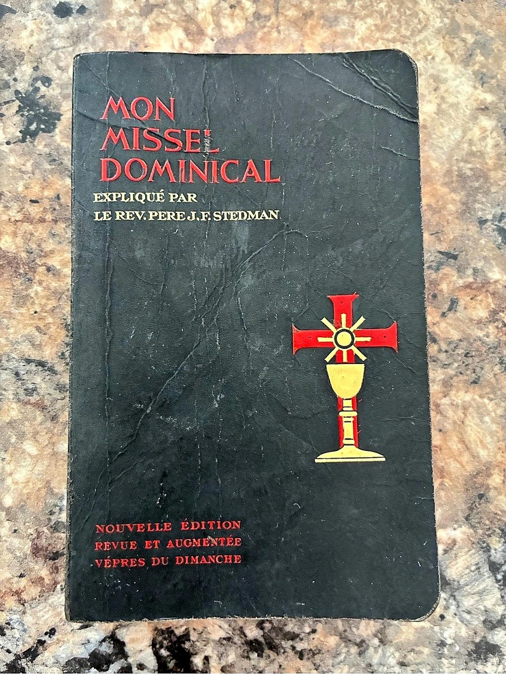 Mon Missel Dominical French Catholic Missal Booklet